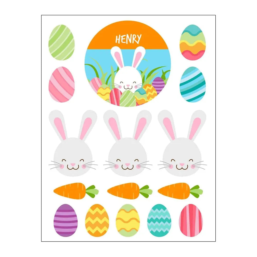 Colourful Easter Stickers – Dinkleboo UK