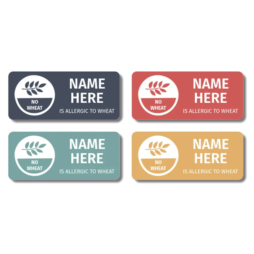 No Wheat Allergy Labels – Dinkleboo UK
