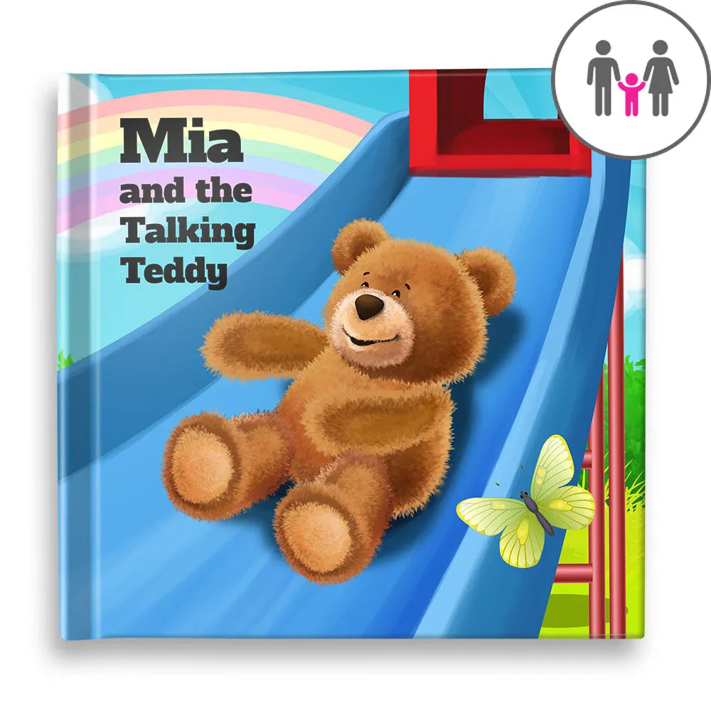 The Talking Teddy Personalised Story Book Dinkleboo UK