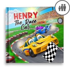 "The Race Car" Personalised Story Book