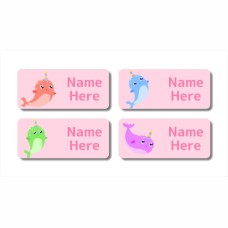 Narwhal Rectangle Name Labels