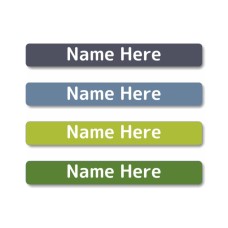 Natural Mini Name Labels