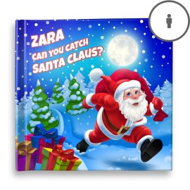 "Can You Catch Santa Claus?" Personalised Story Book