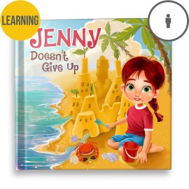 "Doesn't Give Up" Personalised Story Book
