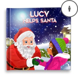 "Helping Santa" Personalised Story Book
