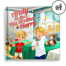 "My Big Sibling" Personalised Story Book