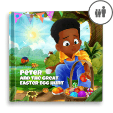 "The Great Easter Egg Hunt" Personalised Story Book